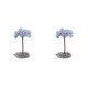 thumbnail image 3 of Cateissary Árboles de dinero de vida artificial anchos para una decoración versátil Árbol de cristal curativo artificial Aguamarinas elegantes aguamarinas 2piezas, 3 of 6