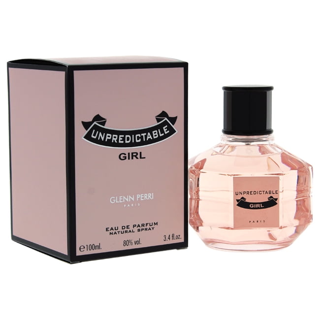 Glenn Perri Unpredictable Girl Eau de Parfum, Perfume for Women, 3.4 Oz