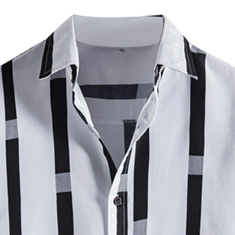 Black and white striped shirt walmart sales