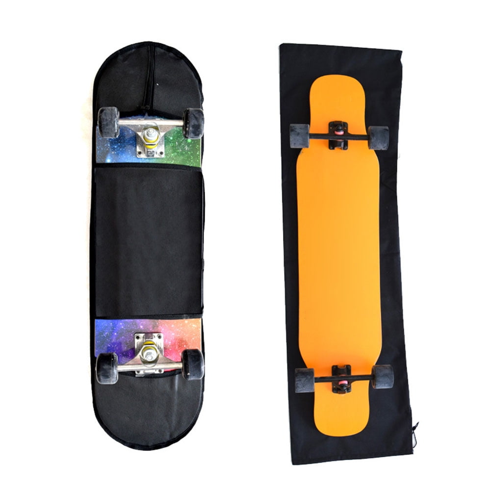 Skateboard Carry Bag Shoulder Backpack Rucksack For Outdoors Travel Black N7 
