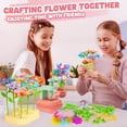 thumbnail image 2 of Kit de manualidades con forma de ramo de flores para niños de 4 a 8 años, 2 of 7