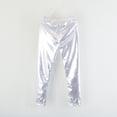 thumbnail image 2 of Fashion Girl Leggings New Baby Kids Metallic Ballet Toddler Pants Trouser, 2 of 6