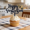 thumbnail image 3 of Acrylic Happy Graduation Cake Topper Congrats Grad Cake Topper Congrats 2026 Graduation Party Decorations 2026 School Graduation Party Decorations Supplies, 3 of 5