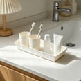 thumbnail image 4 of Drawer Organizer Stackable Plastic Bins 4 Sizes Adjustable Connectable for Kitchen Bathroom Office Bedroom, 4 of 6