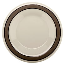 G.E.T. 9" Heavy-Duty Wide Rim Melamine Dessert Plate (Set of 12)