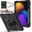 Black, variant on Xiaomi Mi Pad 7 / Mi Pad 7 Pro 11.2 inch 2024 with Rotating Stand Pencil Holder Hand/Shoulder Strap, Heavy Duty Shockproof Protective Cover