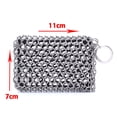 thumbnail image 6 of Kiplyki Stainless Steel Chain Silicone Cleaning Kit For Steel Pots Iron Frying Pans, 6 of 7