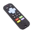 thumbnail image 4 of teething chew toys,tv remote control silicone toddlers teething toys,baby teething Early Educational,newborn teething chew toy montessori,infants montessori sensory Black and White Sunnimix juguetes para masticar la dentición, 4 of 8