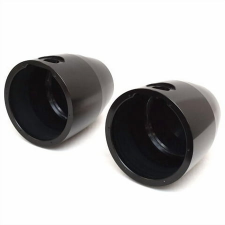 MasterCraft Boat Tower Speaker Cans 404829 | 8.5 Inch Black (Pair)