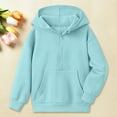 thumbnail image 3 of Comfrt Hoodie Cute Hoodies Zip Up Hooded Sweatshirt Long Sleeve Pullover Casual Outerwear Soft Fleece Athletic Jacket Daily Wear Comfortable Durable Fabric, 3 of 3