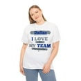 thumbnail image 4 of DJH Apparel | Dallas: I LOVE MY TEAM Sports Unisex T-shirt, 4 of 7