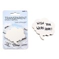 thumbnail image 2 of SUCK UK Transparent Bubble Shaped Sticky Notes, 2 of 4