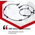 thumbnail image 2 of Speed Sensor,CCIYU 1 pc Front/Rear Left ALS1918 ABS sensor Fit for 2007 2008 2009 2010 2011 2012 2013 2014 2015 2016 2017 2018 for Jeep Wrangler, 2 of 5