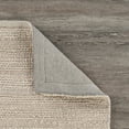 thumbnail image 5 of LR Home Blessy Gale Blush Farmhouse Striped Jute Blend Area Rug, 5' x 7'9", 5 of 9