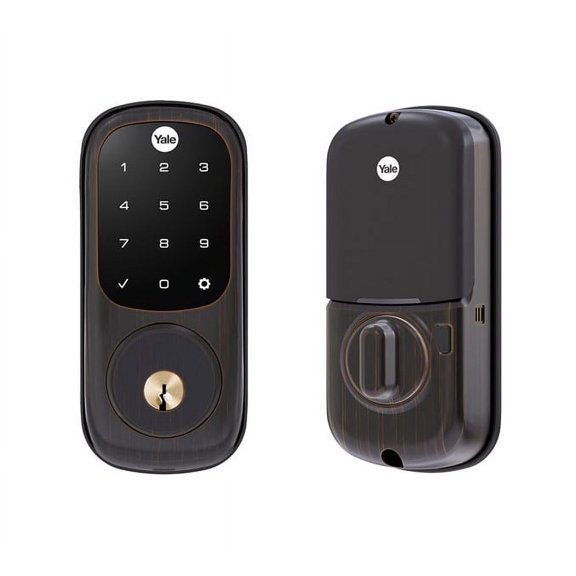 YRD226HA20BP Assure Touchscreen Deadbolt with ZigBee Oil Rubbed Bronze Finish
