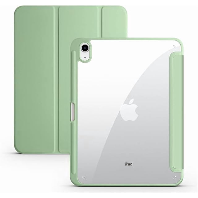 Funda para Tablet para iPad A16 de 11" / iPad 11.ª Gen 2025 con Soporte para Lápiz (Menta)