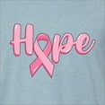 thumbnail image 5 of Wild Bobby, Faith Pink Ribbon Sunflower, Breast Cancer Awareness, Men Premium Tri Blend Tee, Denim, Small, 5 of 5