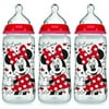NUK Disney Baby Wide-Neck Bottles 0+m, 3-Pack