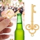 thumbnail image 1 of Abrebotellas Jadeshay con cordel en forma de llave abridor de botellas con etiqueta de tarjeta dorado, 1 of 9