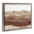 thumbnail image 3 of Stupell Industries Abstract Canyon Painting Landscape Painting Brown Floater Framed Canvas Art Print Wall Art, 31 x 25, 3 of 9