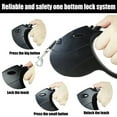 thumbnail image 2 of Heavy Duty Retractable Dog Leash,Likaty 16ft Strong & Durable Walking Leash for S to L Dogs up to 77 lbs Non Slip Grip Leashes for Small Medium Dogs,Black, 2 of 9