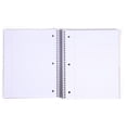 thumbnail image 4 of Mintra Office Durable Spiral Notebooks, 5 Subject, (Green, Wide Ruled 1pk), 200 Sheets,Poly Pockets, Moisture Resistant Cover, School, Office, Business, Professional, 4 of 4