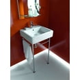 thumbnail image 2 of Duravit 045450-1Hole Vero 20" Ceramic Vanity Top - White with WonderGliss / Glazed, 2 of 2