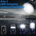 JudiXY 4PACK Solar USB LED Rechargeable Camping Tent Lantern Light Flashlight Lamp