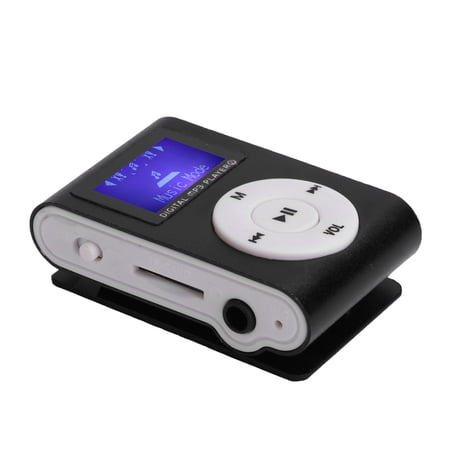 Smart Devices Lightweight MP3 Player with LCD Screen, 32GB Expansion Slot for Sports, Aluminum Alloy Material for Long Battery Life, Supports Memory Card for Music Progress Display