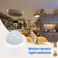 thumbnail image 3 of 4X Sensor de Movimiento PIR Tuya Zigbee Sensor de Movimiento del Cuerpo Humano Control de Vida Inteligente Funciona con Home, 3 of 5