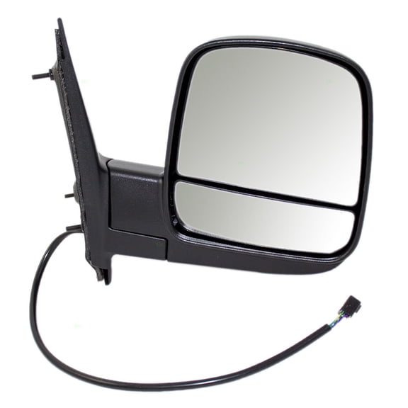 Brock Power Mirror for 2008-2014 Express 1500 Dual Glass Heated Manual Fold Right 84994863