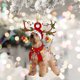 thumbnail image 4 of Árbol de Navidad colgante de animales, adornos para copa de árbol, decoración para fiesta navideña, 4 of 7