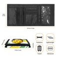 thumbnail image 6 of CHAQLIN Pickleball Cracked Print Children's Wallet for Outdoor, Polyester Trifold Card Wallet with Lightweight Portable Kids Trifold Wallet, 6 of 6