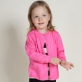 thumbnail image 5 of KYAIGUO Toddler Kid Boys Girls Solid Knit Sweater Crewneck Cardigan Sweater Tops Fall Warm Knit Oversized Sweater for 12M-7Y, 5 of 9