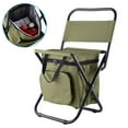 thumbnail image 1 of Silla Enfriadora De Mochila, Taburete Multifuncional Con Bolsa De Preservación Del Calor Para Acampar, Cazar, Pescar Y Senderismo, 1 of 8