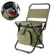 thumbnail image 2 of Sillas plegables, sillas plegables al aire libre, asiento de mochila portátil, taburete para acampar, acabado de lujo, 2 of 8