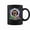 Black, variant on Total Solar Eclipse Rangeley Maine 2024 Astronomy Dog Coffee Mugs