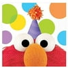 Amscan 505597 Beverage Napkin | Elmo Collection | Party Accessory | 16 Pcs
