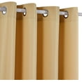 thumbnail image 2 of Rideaux d'Intimité d'Extérieur à Oeillets, Coupe-Vent, pour Patio, pour Porche, Gazebo, Terrasse, Panneau de Protection L x H (x cm), Chocolat, 2 of 8