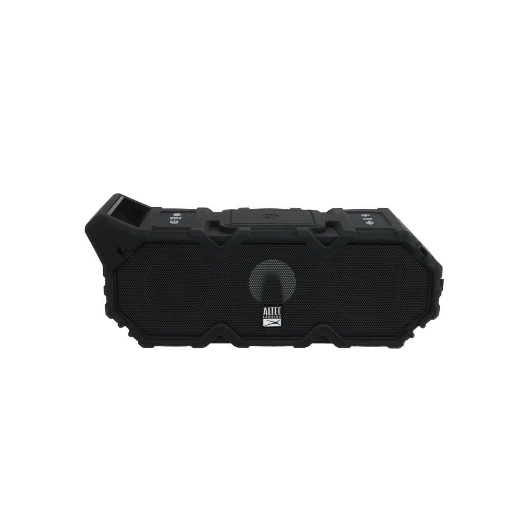 Altec Lansing LifeJacket XL Jolt with Lights, Built In Qi Wireless Charger, Waterproof, Snowproof, Shockproof and it Floats in Water, Up to 20 Hour ...