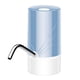 thumbnail image 1 of Bomba de agua automática USB recargable para garrafón, diseño portátil y silencioso, manguera de silicona grado alimenticio, color azul., 1 of 7