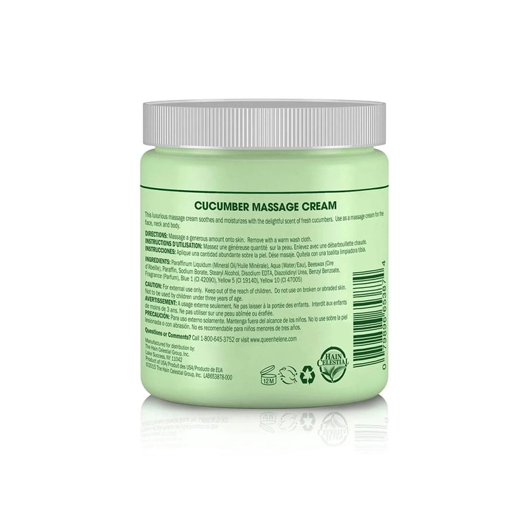 QUEEN HELENE Professional Massage Cream, Cucumber 15 oz - Walmart.com
