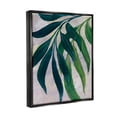 thumbnail image 3 of Stupell Green Palm Plants Hanging Leaves Botanical & Floral Painting Black Floater Framed Art Print Wall Art, 3 of 6