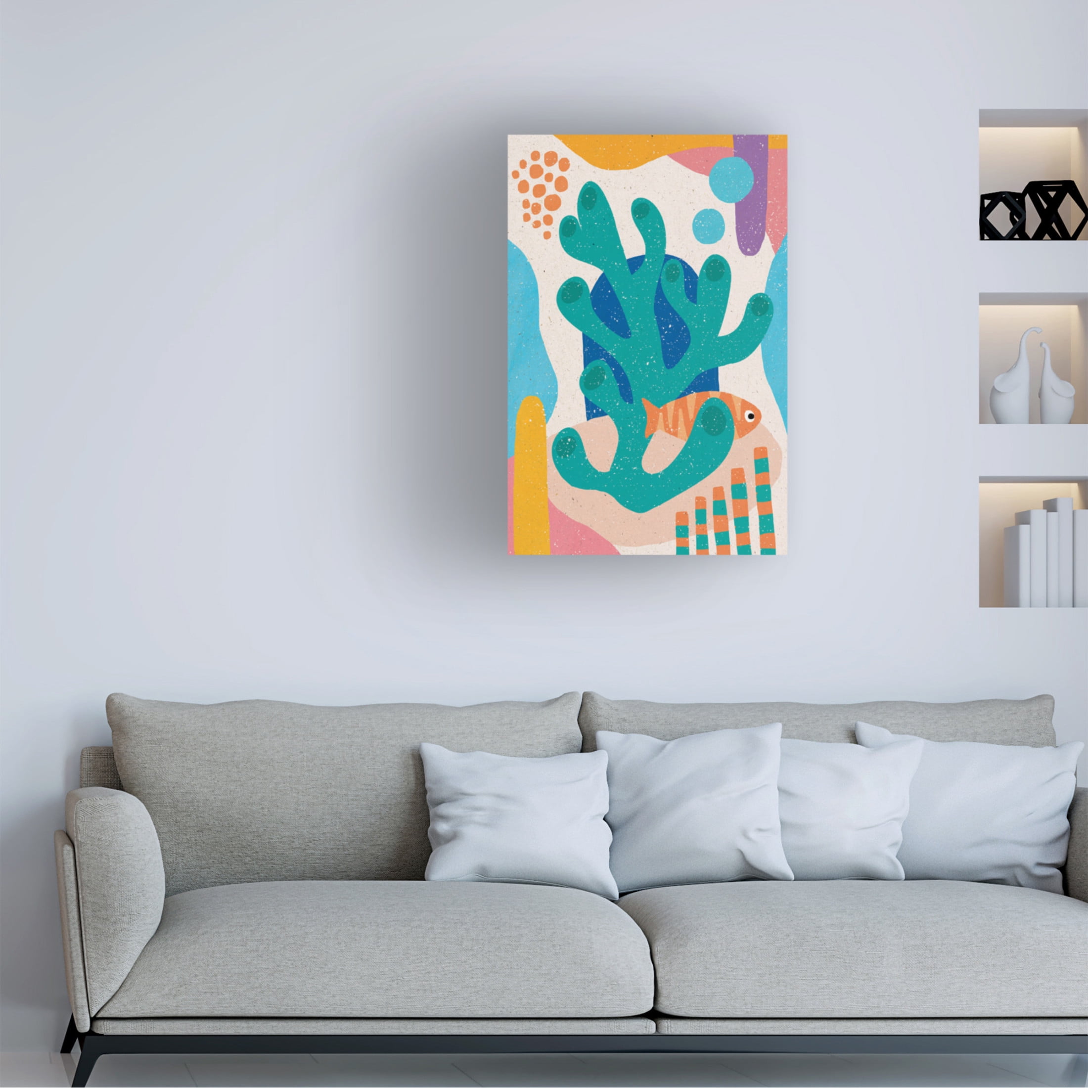 Trademark Fine Art Aylin Demir Underwater Scene Canvas Wall Art