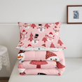 thumbnail image 5 of Manfei Winter Holiday King Size Comforter Sets,Cute Christmas Animal Comforters King Size,Xmas Reversible,3 Pieces,1 Comforter and 2 Pillowcases, 5 of 7