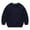 Black, variant on KAUOD Toddler Crew Neck Sweatshirts Plain Cotton Pullover Sweater Baby Boys Girls Long Sleeve Soft Lined Tops Clothes