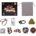 thumbnail image 4 of Rompecabezas de 9 piezas, juego de rompecabezas de alambre de metal, juego inteligente mental, juegos de rompecabezas de desafío IQ, prueba de inteligencia educativa, desbloqueo, rompecabezas de bloqu, 4 of 4