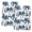 Navy, Charcoal, Blue, variant on Light Blue Palm Tree Kitchen Towels Set of 3, Coastal Trees Summer Tropical Botanical Absorbent Dish Towels for Kitchen, Microfiber Hand Towel, Quick Drying Tea Towel for Cleaning Dishcloths