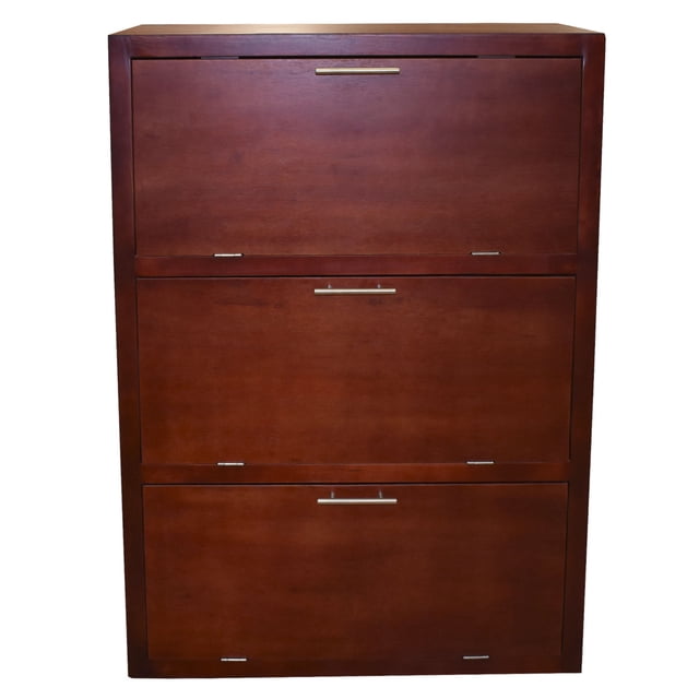 Hogare Mueble Zapatero Moderno Caoba Hogare Mueble Zapatero De Madera