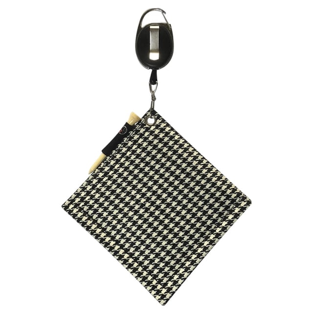 jinwen Golf Towels Golf CLEAning Kit Golf AccESSories Black